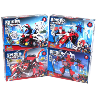 картинка Конструктор 82615 (8) Герой ч/п роботы 14,5х4х19,5см 6+ РС90+ пластик от магазина МОЛТИ