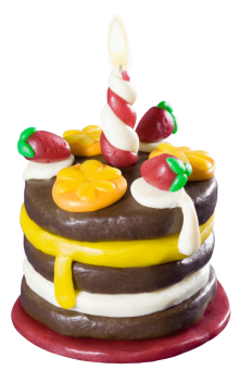 картинка Св-007 Слепи свечу "Праздничный торт" от магазина МОЛТИ