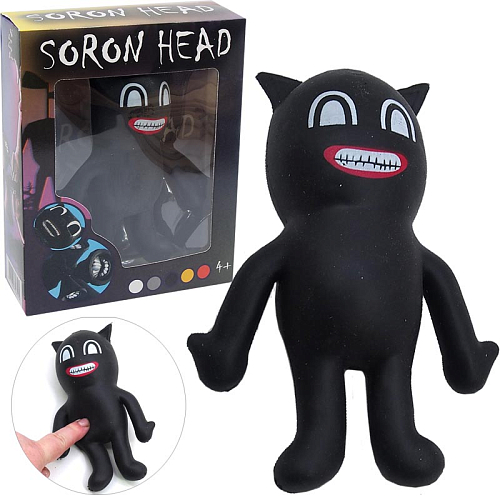 Антистресс АК4-10-ST-835 Фигурка тянучка Soron Head  (размер фигурки16х8х3 см)