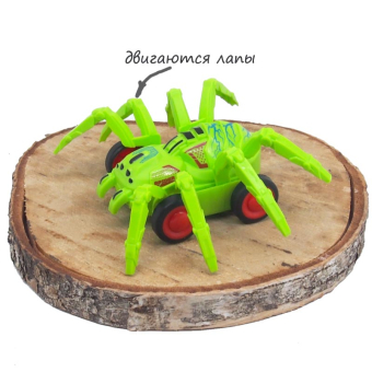 картинка Модель машинки 1937-3/НС-360  (12)  Паук инерционный 5,5х9х10см  от магазина МОЛТИ