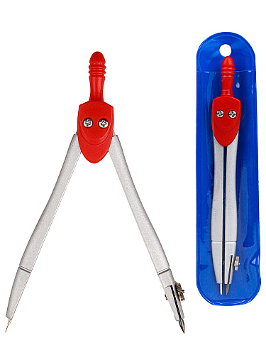 ТМ "Profit" Циркуль металлический (Ц-4174), 115мм, в ПВХ чехле, кратно 50