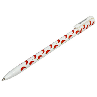 картинка Ручка шариковая BRAUBERG SOFT TOUCH STICK "CHILI PEPPER", СИНЯЯ, мягкое покрытие, узел 0,7 мм, 143708 от магазина МОЛТИ