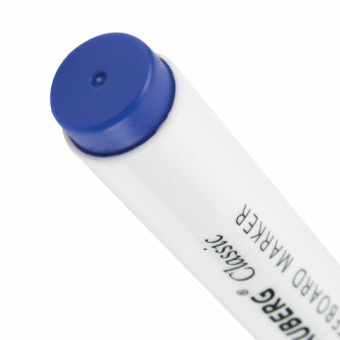 картинка Маркер стираемый для белой доски СИНИЙ, BRAUBERG "CLASSIC", 3 мм, с клипом, 152115 от магазина МОЛТИ