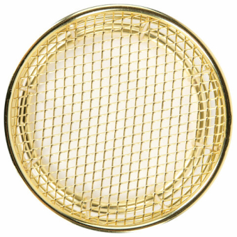 картинка Органайзер-стаканчик для косметики и мелочей MONTE VITA (МОНТЕ ВИТА), металлический, 100х90 мм, золото, 272486 от магазина МОЛТИ