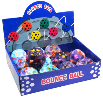 картинка Мяч-прыгун метеорит 2248-9 (12) Морской мир 6х6х6см. от магазина МОЛТИ