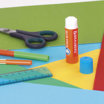 картинка Клей-карандаш BRAUBERG MIX, 9 г, PVP основа, 229071 от магазина МОЛТИ