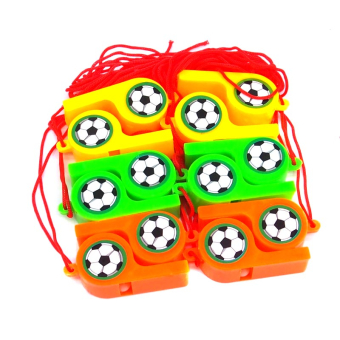 картинка Свисток 29-2-4 (12) Футбольный мяч с подвесом 4,5х2,5х1,5см пластик от магазина МОЛТИ