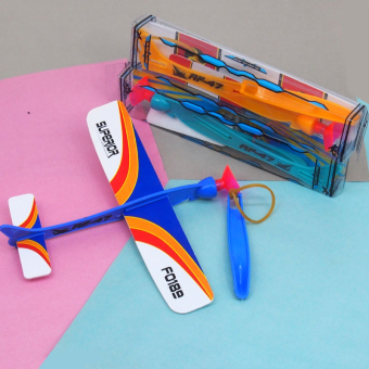 картинка Рогатка-самолет с присоской малый 2х15х1 см. в блистаре(48)  от магазина МОЛТИ