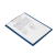 картинка Доска-планшет STAFF с прижимом А4 (315х235 мм), пластик, 1 мм, синяя, 229222 от магазина МОЛТИ