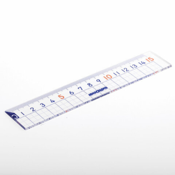 картинка Линейка пластик 15 см ЮНЛАНДИЯ "ШКОЛЬНАЯ", прозрачная, европодвес, 210734 от магазина МОЛТИ