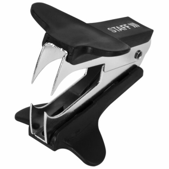 картинка Антистеплер для скоб № 10 и № 24/6, STAFF "EVERYDAY", черный, 224628 от магазина МОЛТИ