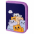 картинка Пенал ПИФАГОР, 1 отделение, 1 откидная планка, полиэстер, 19х13 см, "Cats greetings", 272291 от магазина МОЛТИ