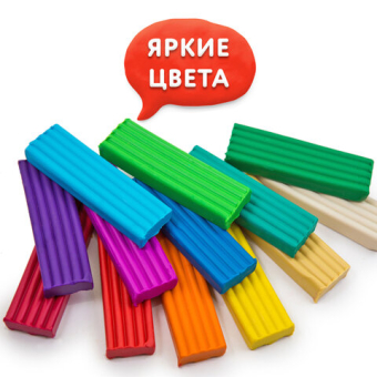 картинка Пластилин классический ЮНЛАНДИЯ "ВЕСЁЛЫЙ ШМЕЛЬ", 36 цветов, 720 грамм, СО СТЕКОМ, ВЫСШЕЕ КАЧЕСТВО, 106434 от магазина МОЛТИ