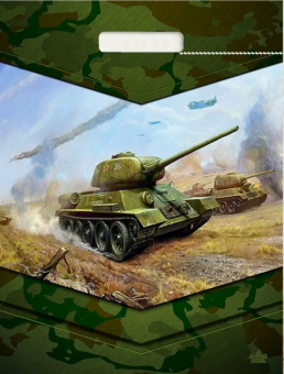 картинка Пакет ПВД вырубной 31*40 60мкм "Танк-легенда" (500/50) от магазина МОЛТИ