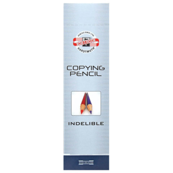 картинка Карандаш химический KOH-I-NOOR, СИНИЙ, 1 шт., грифель 3 мм, длина 175 мм, 156100E004KS от магазина МОЛТИ