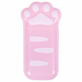 картинка Корректирующая лента BRAUBERG KIDS "ЛАПКИ", 5 мм х 6 м, корпус розовый, блистер, 272497 от магазина МОЛТИ