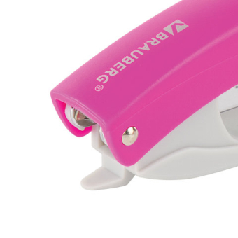 картинка Степлер №10 BRAUBERG "Original", до 12 листов, с антистеплером, розовый, 227767 от магазина МОЛТИ