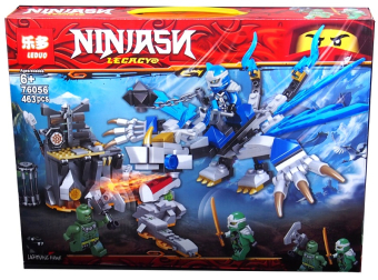 картинка Конструктор 76056 Нинзя битва на драконе РС 463 23х5х43см от магазина МОЛТИ