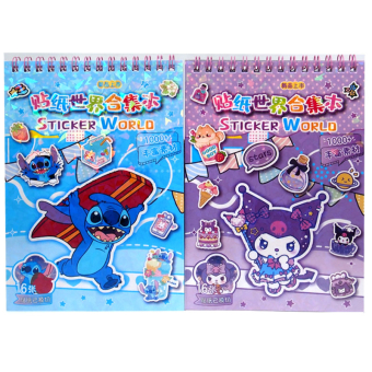 картинка Блокнот с наклейками TZSJ (28) (13л) в и/у 18х0,5х13см 1000+ от магазина МОЛТИ