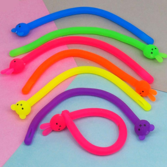 картинка Антистресс браслет 2080-8 (67) Жгутик звери микс 1х19х1см .резина яркий от магазина МОЛТИ