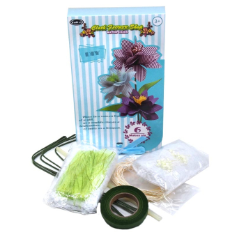 картинка Набор АК-10 /WO8102 Цветы из ткани в и/у 27х3х16см  от магазина МОЛТИ