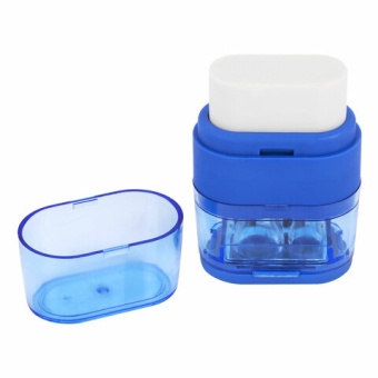 картинка Точилка с ластиком 2 в 1 BRAUBERG "Double", 2 отверстия, яркие цвета корпуса ассорти, 271987 от магазина МОЛТИ