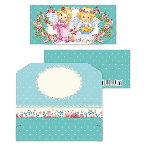 Конверт для денег Ангелочки 28331