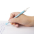 картинка Ручка стираемая гелевая ПИФАГОР, СИНЯЯ, корпус двухцветный, узел 0,5мм, линия 0,35мм, 142496 от магазина МОЛТИ