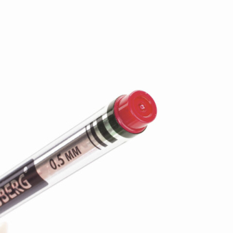 картинка Маркер перманентный BRAUBERG "Jet", КРАСНЫЙ, супертонкий металлический наконечник 0,5 мм, 150509 от магазина МОЛТИ