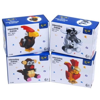 картинка Конструктор 0911-14 птицы-животные +30PS  6+ пластик 9,5х4,5х7см от магазина МОЛТИ