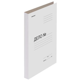 картинка Папка без скоросшивателя "Дело", картон, плотность 320 г/м2, до 200 листов, ОФИСМАГ, 127818 от магазина МОЛТИ