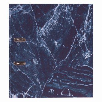 картинка Папка-регистратор STAFF "Basic" БЮДЖЕТ с мраморным покрытием, 70 мм, без уголка, синяя, 229618 от магазина МОЛТИ