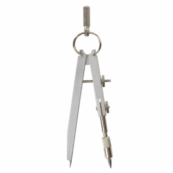 картинка Готовальня BRAUBERG "Student Oxford", 5 предметов циркуль + кронциркуль, держатель, грифель, точилка, 210338 от магазина МОЛТИ