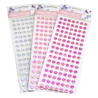 картинка Наклейка с перламутровыми стразами TJS 11*31 от магазина МОЛТИ