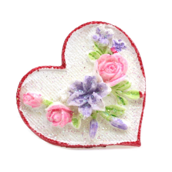 картинка Магниты роза с сердцами арт. 4872 от магазина МОЛТИ