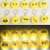 картинка Брелоки 1412-11 смайл эмоции с подсветкой 4*4см. от магазина МОЛТИ