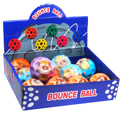 Мяч-прыгун метеорит 2248-7 (12) Лабубу 6х6х6см.