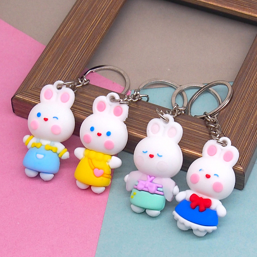 Брелоки ЗА (12) ЗАЙКА 4,5х1х2,5см