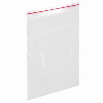 картинка Пакеты с замком ZIP LOCK "зиплок", комплект 100 шт., 120х170 мм, ПВД, толщина 35 микрон, BRAUBERG, 606212 от магазина МОЛТИ