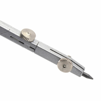 картинка Готовальня BRAUBERG "Student Oxford", 5 предметов циркуль + кронциркуль, держатель, грифель, точилка, 210338 от магазина МОЛТИ