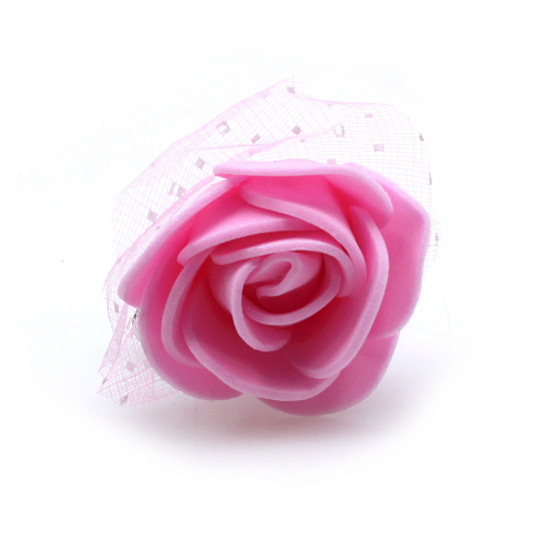 Цветок из фоамирана Роза 1шт 