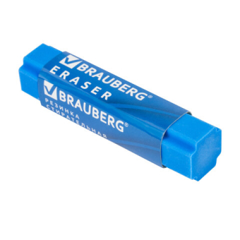 картинка Ластик BRAUBERG "X-Erase", 68х15х15 мм, цвет ассорти, экологичный ПВХ, 228066 от магазина МОЛТИ