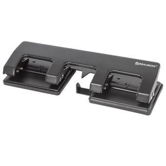 картинка Дырокол металлический на 2-4 отверстия BRAUBERG "HL-4", до 15 л., черный, 221160 от магазина МОЛТИ