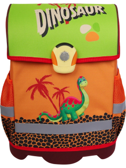 картинка Эргономичный ранец ДИНОКОМПАНИЯ (РЦ-0840) облегченные материалы, светоотр. эл., 36х28х21 от магазина МОЛТИ