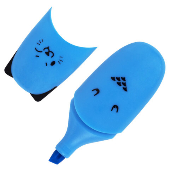 картинка Текстовыделитель мини BRAUBERG KIDS "CUTE CATS NEON", АССОРТИ В ПЛАСТИКОВОЙ БАНКЕ, 1-5 мм, 152433 от магазина МОЛТИ