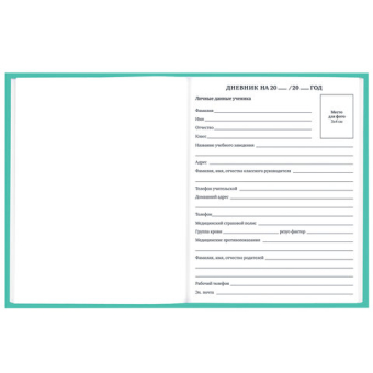 картинка Дневник 1-11 класс 40 л., твердый, BRAUBERG, матовая ламинация, АССОРТИ, 107165 от магазина МОЛТИ