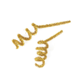 картинка Проволока синельная для творчества "Блестящая", золотая, 30 шт., 0,6х30 см, ОСТРОВ СОКРОВИЩ, 661541 от магазина МОЛТИ