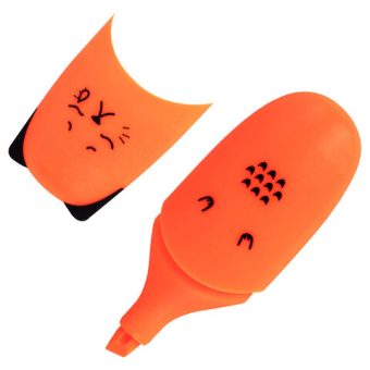 картинка Текстовыделитель мини BRAUBERG KIDS "CUTE CATS NEON", АССОРТИ В ПЛАСТИКОВОЙ БАНКЕ, 1-5 мм, 152433 от магазина МОЛТИ