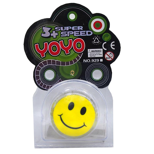 Игрушка YO-YO 2929-7/929 Смайл в блистере 5,5х2,5х5,5см 