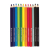 картинка Карандаши цветные утолщенные BRAUBERG, 12 цв., трехгранные, карт. упак., 180836 от магазина МОЛТИ